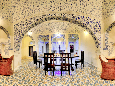 Dining Hall at Raja Mahal